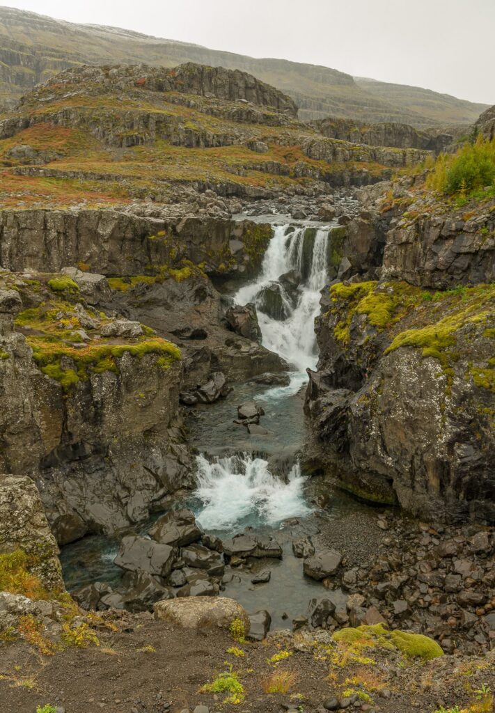 Nykurhylsfoss-waterfall-near-djupivogur