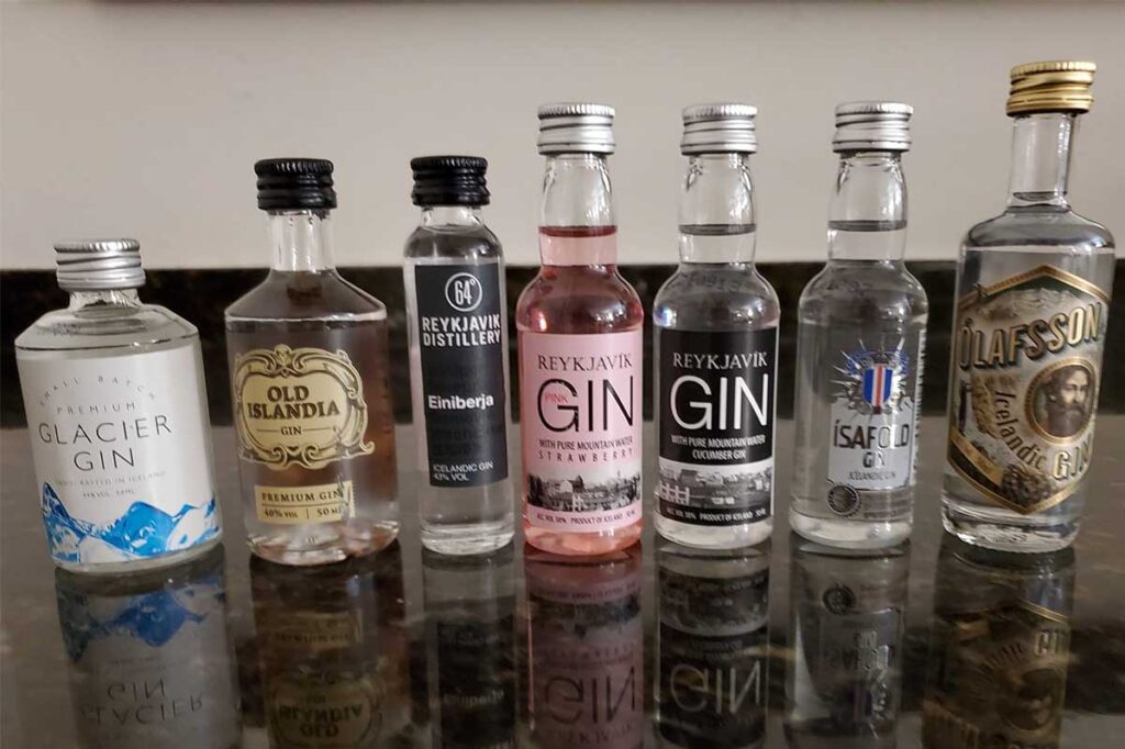 Buying alcohol in liqour stores in Iceland