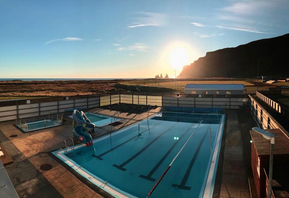 Swimming pool in Vík í Mýrdal