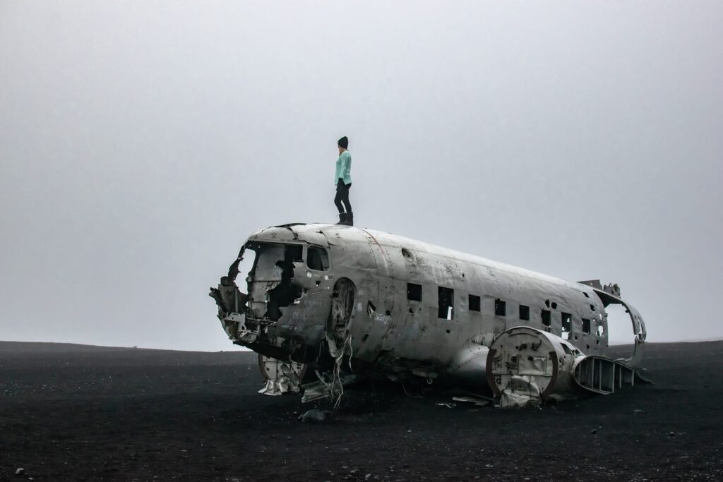 Sólheimasandur plane wreck, Iceland