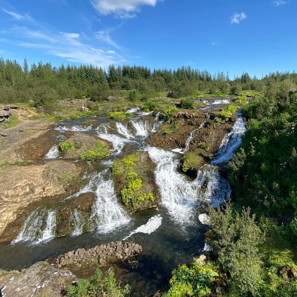Kermóafoss-waterfall